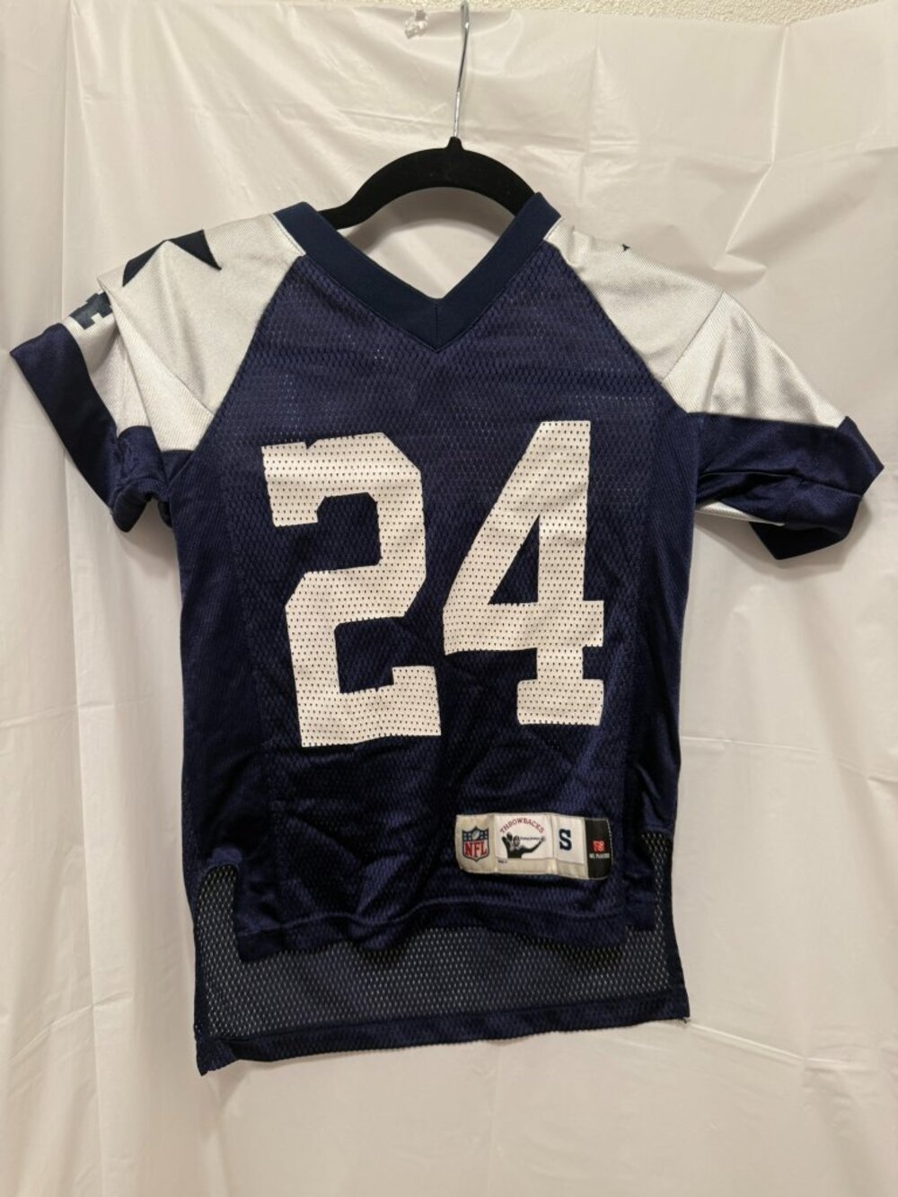 Dallas Cowboys Marion Barber Jersey #24 Reebok Vintage Youth Small 8